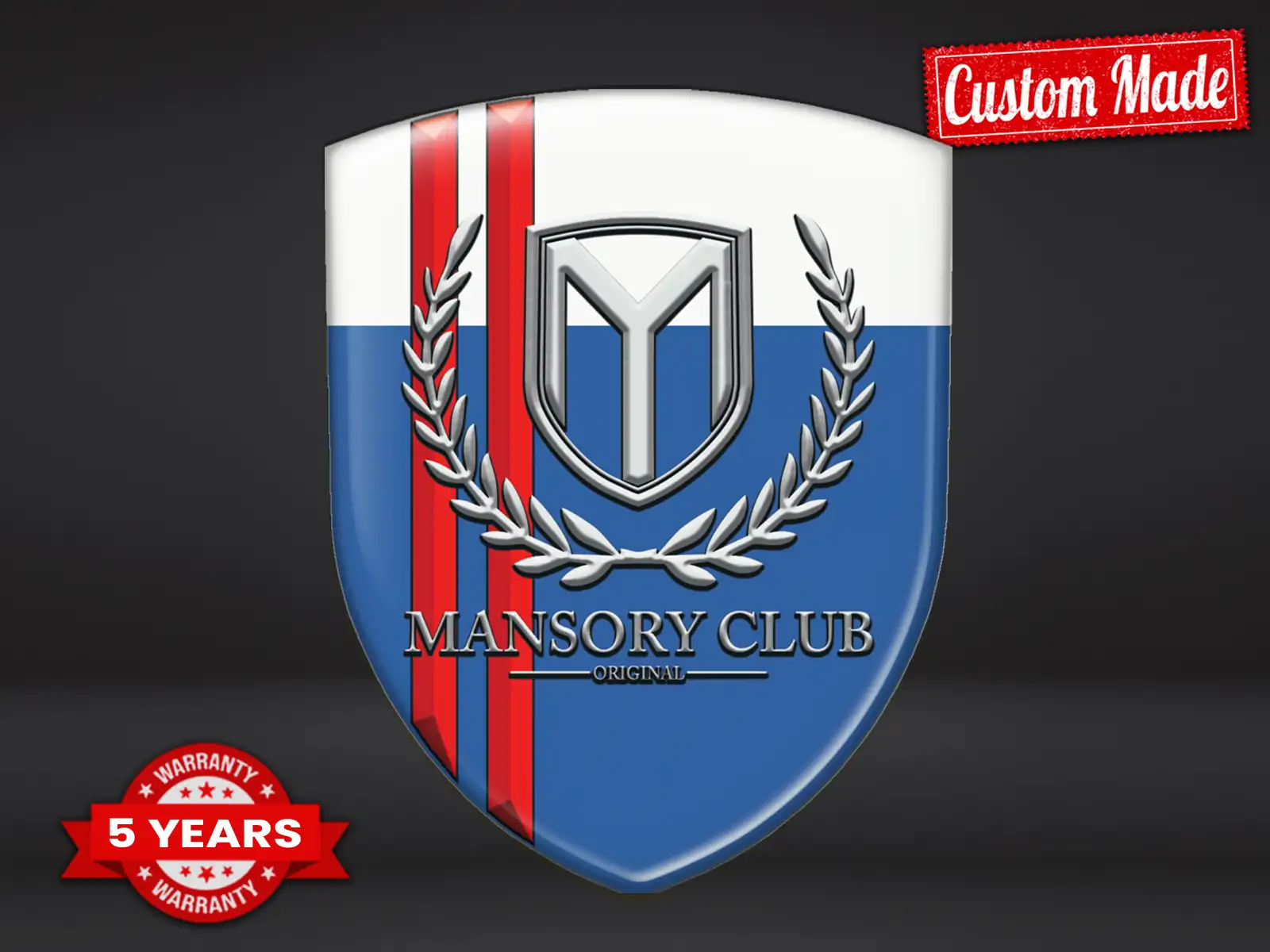 Mansory Motorlogo Universal Hochwertig Professionell
